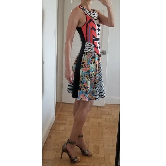 Clover Canyon Toucan Orange dress, size S - Picture 4 of 12